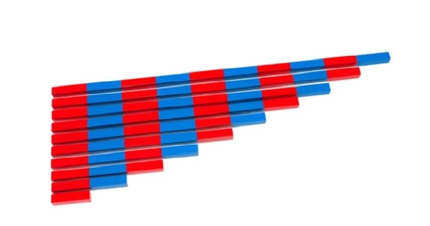Montessori: Counting Rods